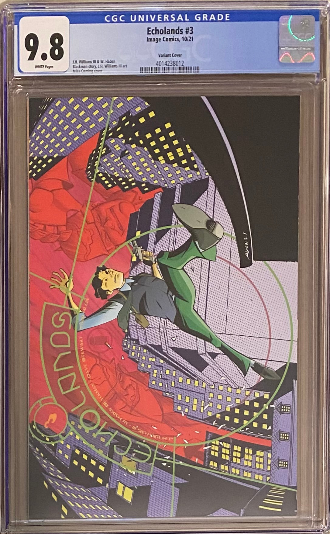 Echolands #3 Variant CGC 9.8