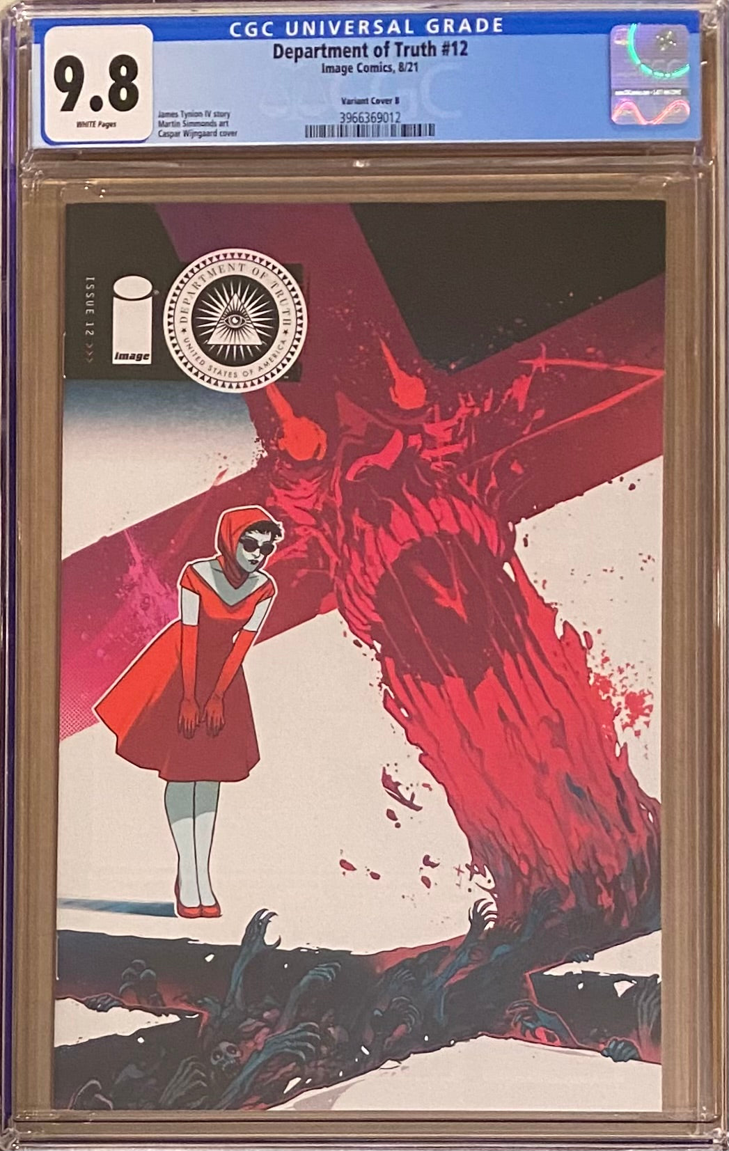 Department of Truth #12 Winjgaard Variant CGC 9.8