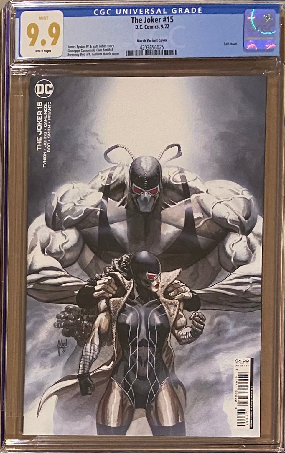 The Joker #15 March 1:25 Retailer Incentive Variant CGC 9.9