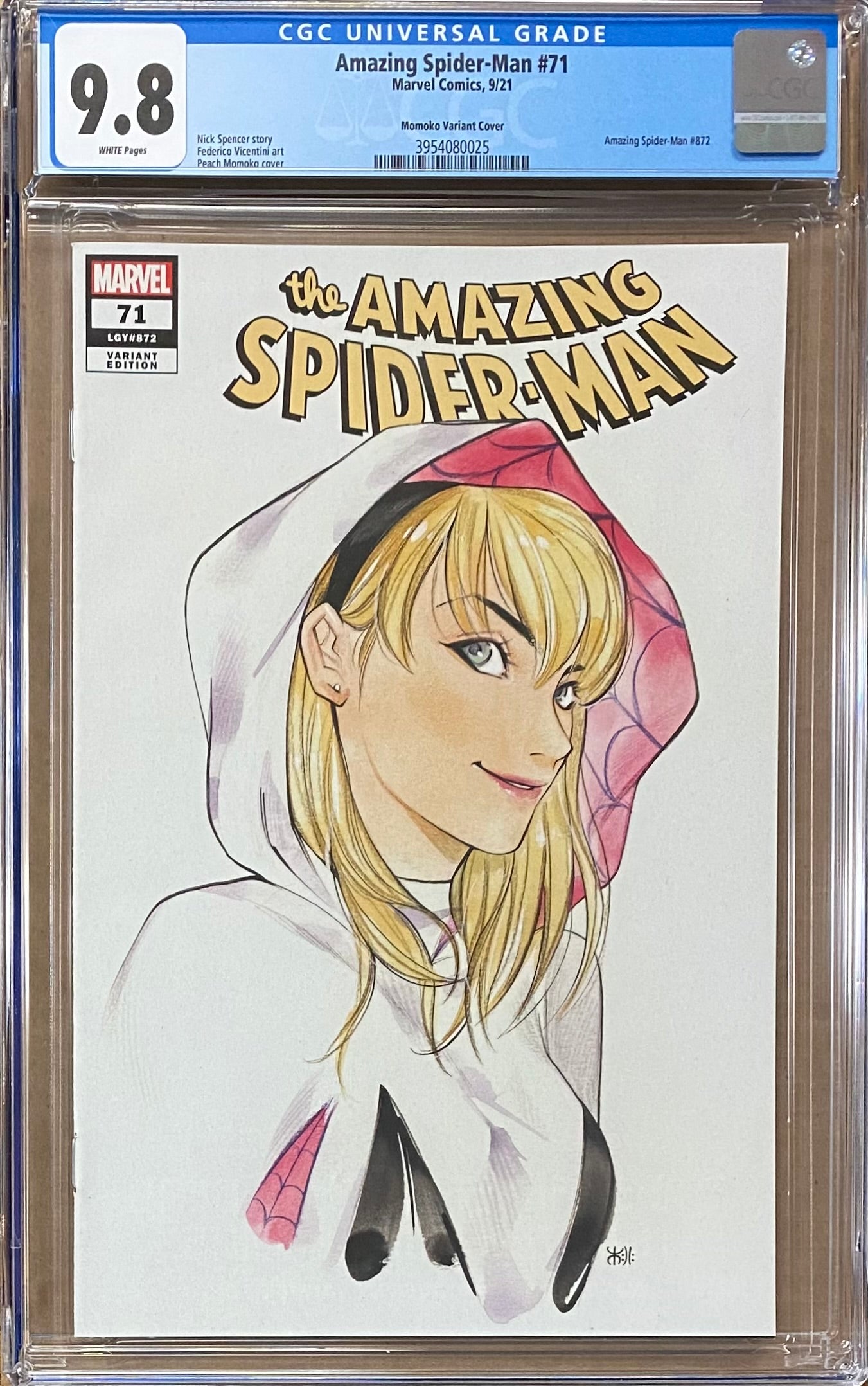 Amazing Spider-Man #71 Momoko Variant CGC 9.8