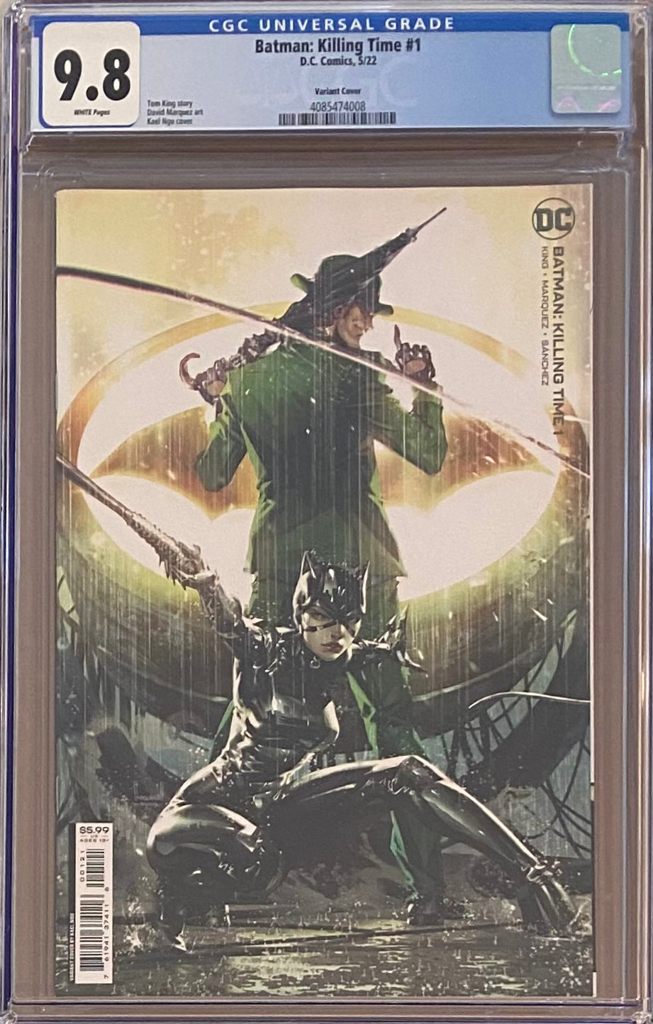 Batman: Killing Time #1 Ngu Variant CGC 9.8