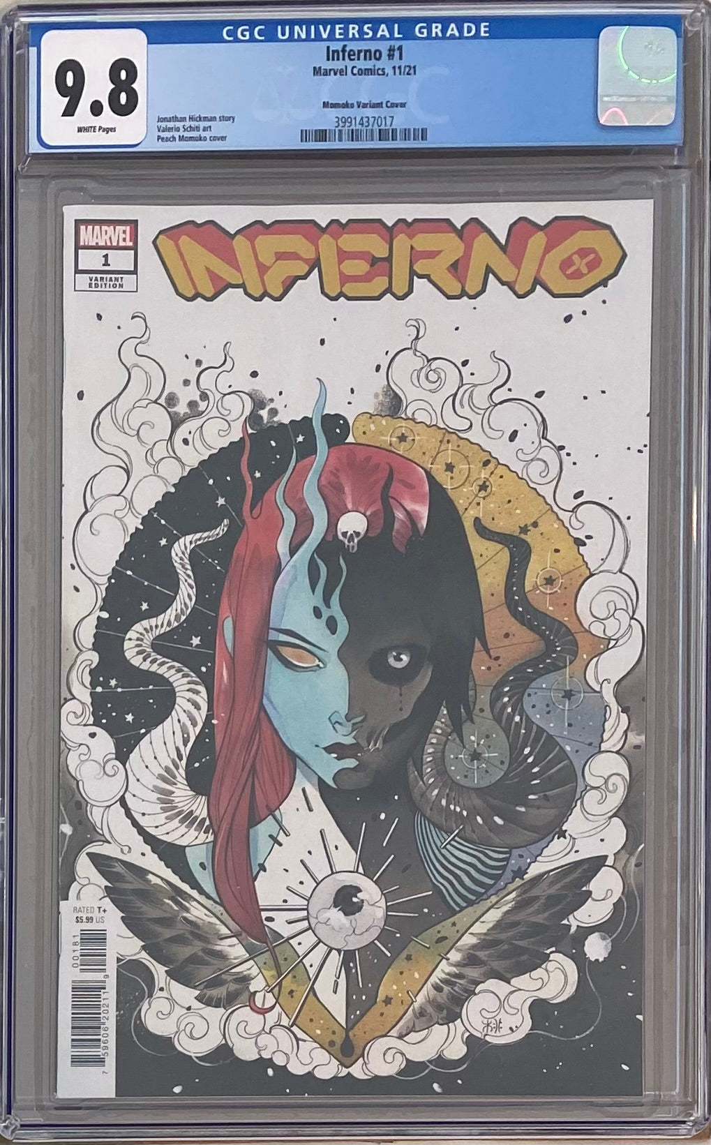 Inferno #1 Momoko Variant CGC 9.8