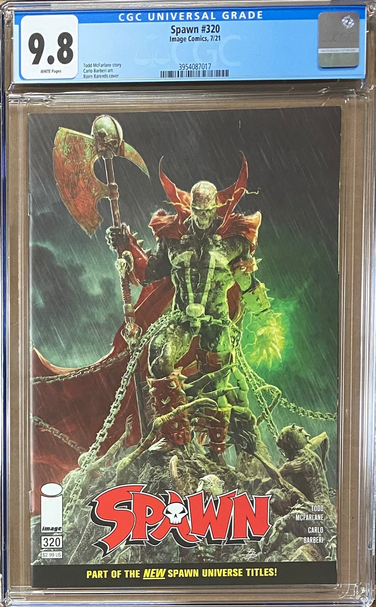 Spawn #320 CGC 9.8