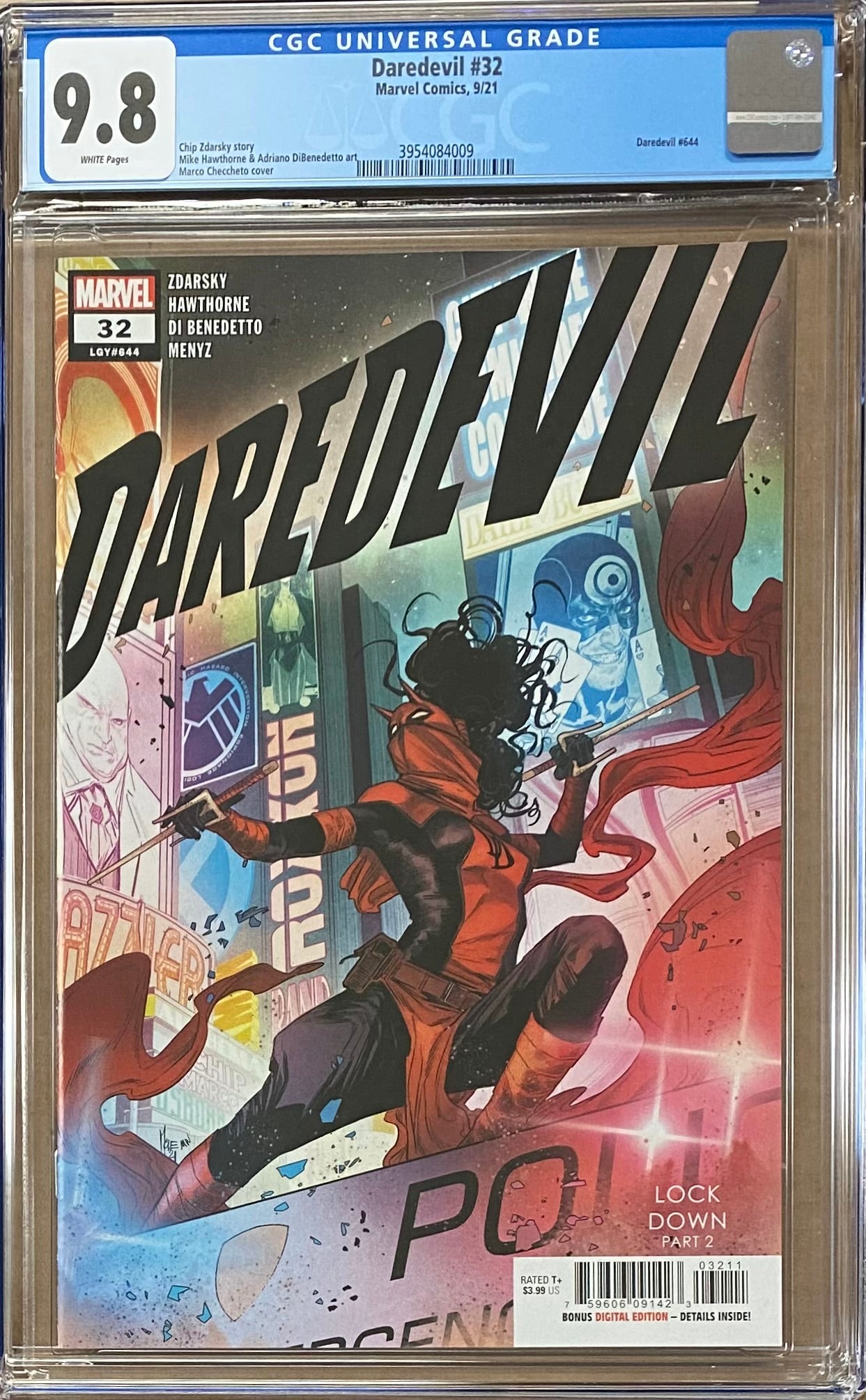 Daredevil #32 CGC 9.8