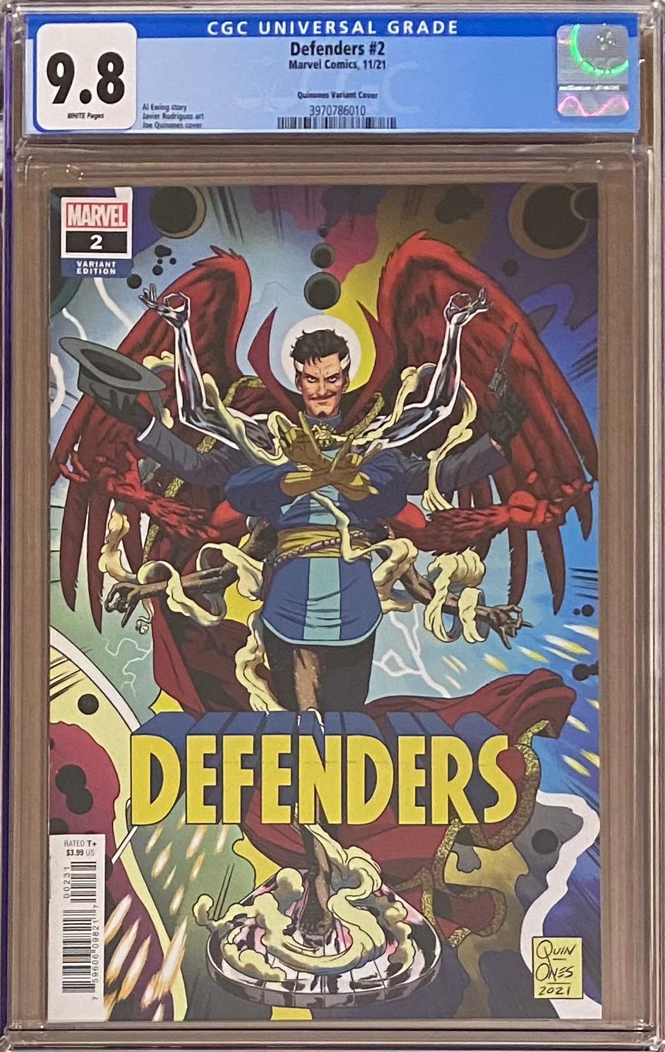Defenders #2 Quinones Variant CGC 9.8