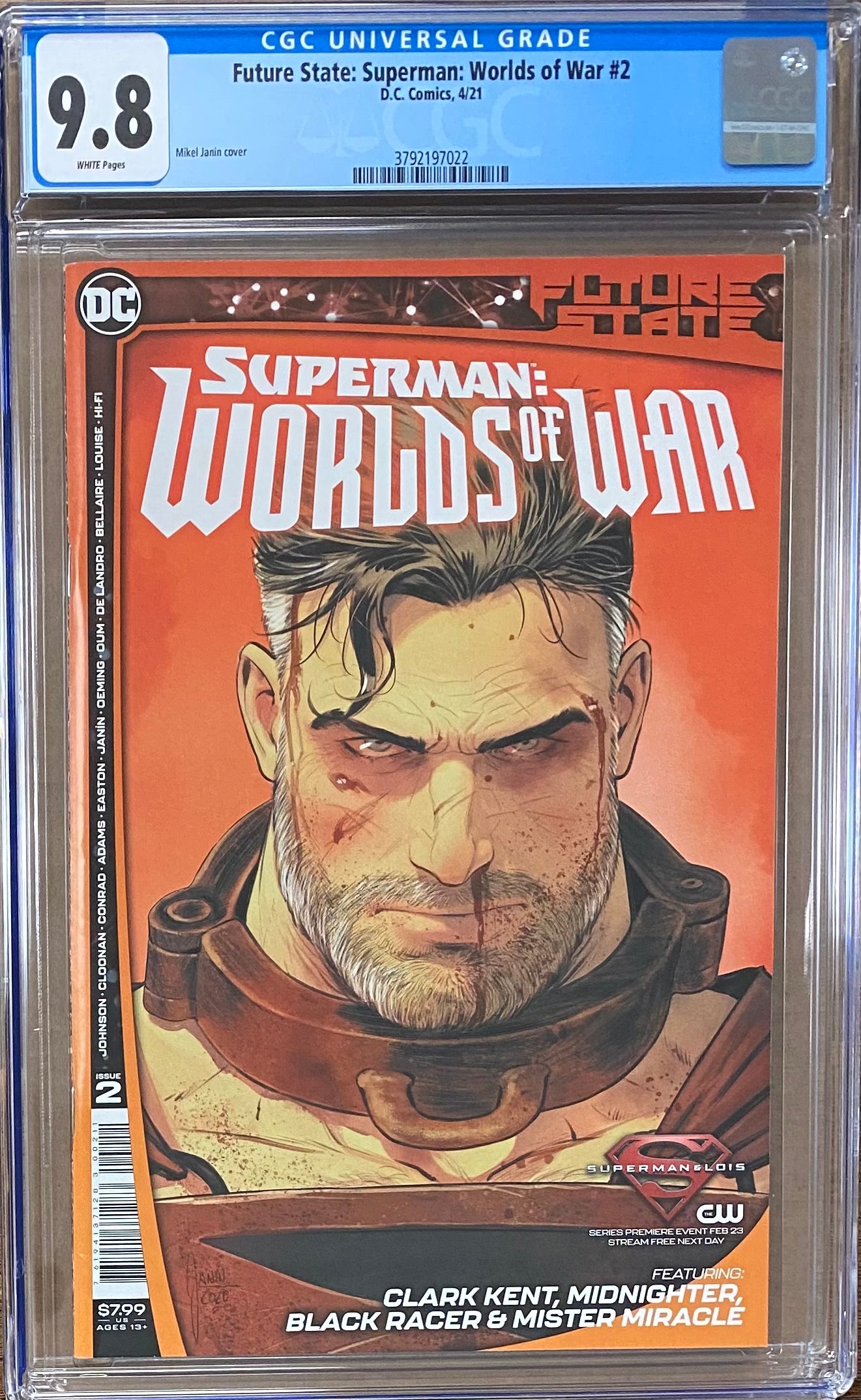 Future State: Superman Worlds of War #2 CGC 9.8