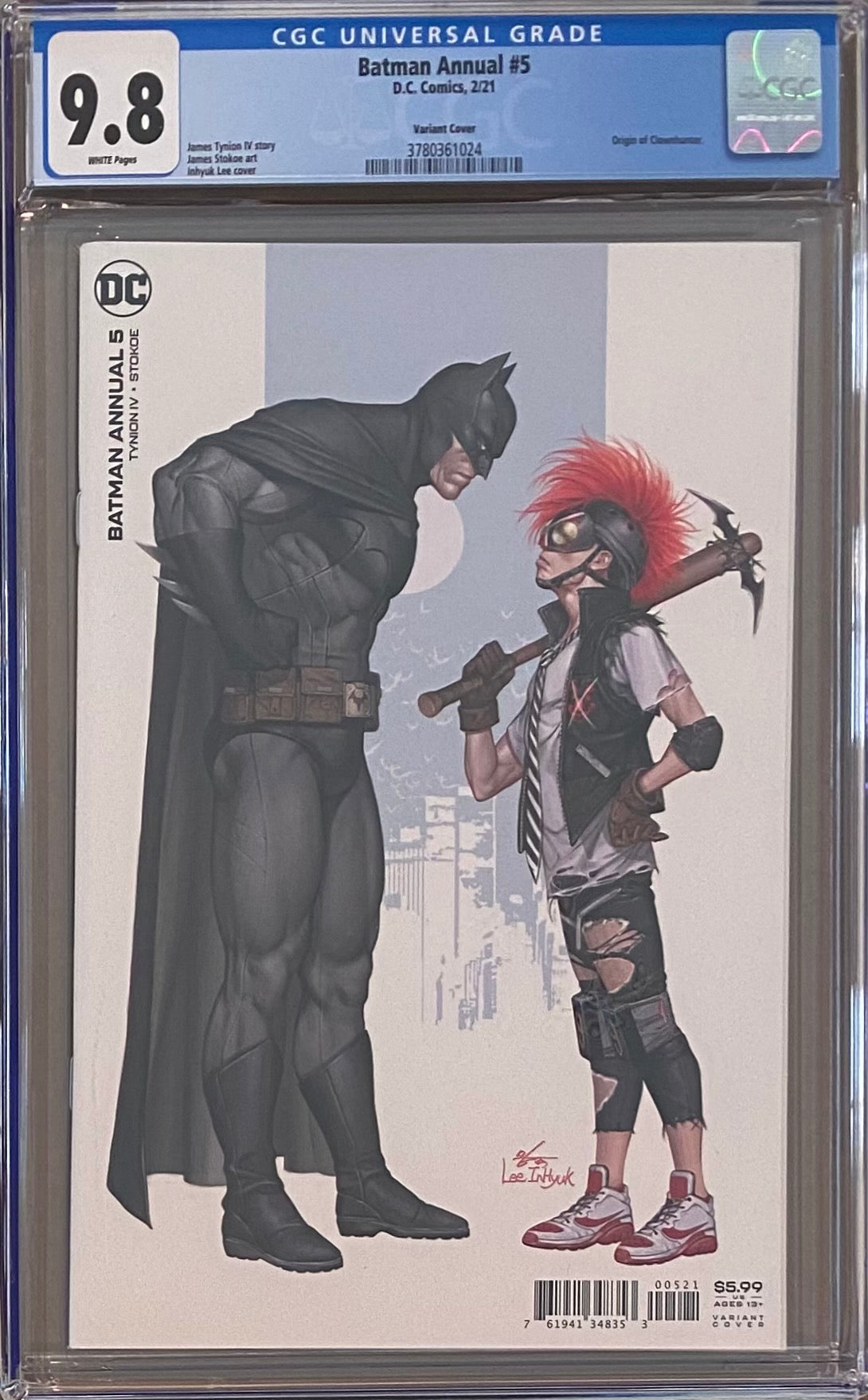 Batman Annual #5 InHyuk Lee Variant CGC 9.8