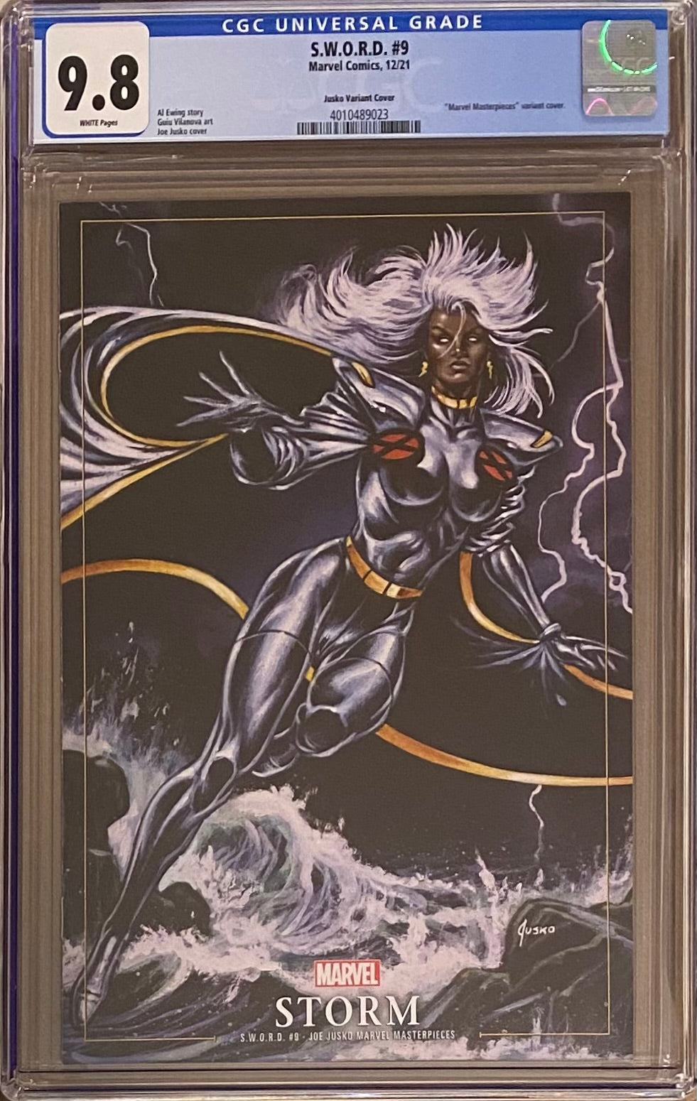 S.W.O.R.D. #9 Jusko Variant CGC 9.8