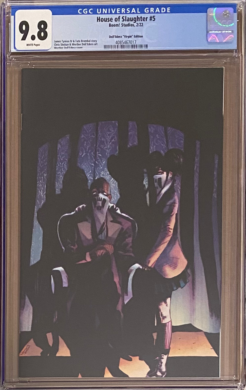 House of Slaughter #5 Dell'Edera 1:25 Virgin Retailer Incentive Variant CGC 9.8