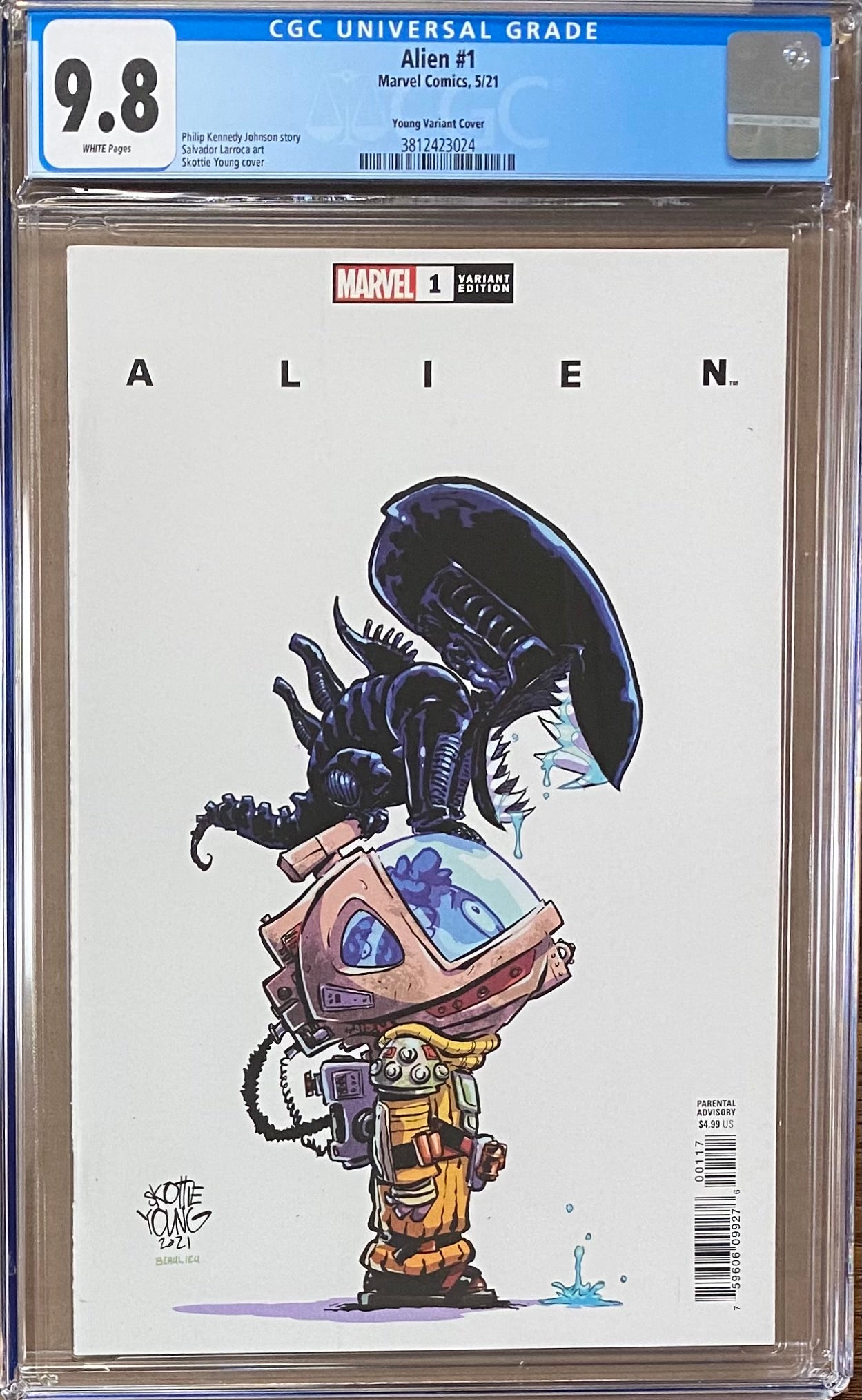 Alien #1 Young Variant CGC 9.8