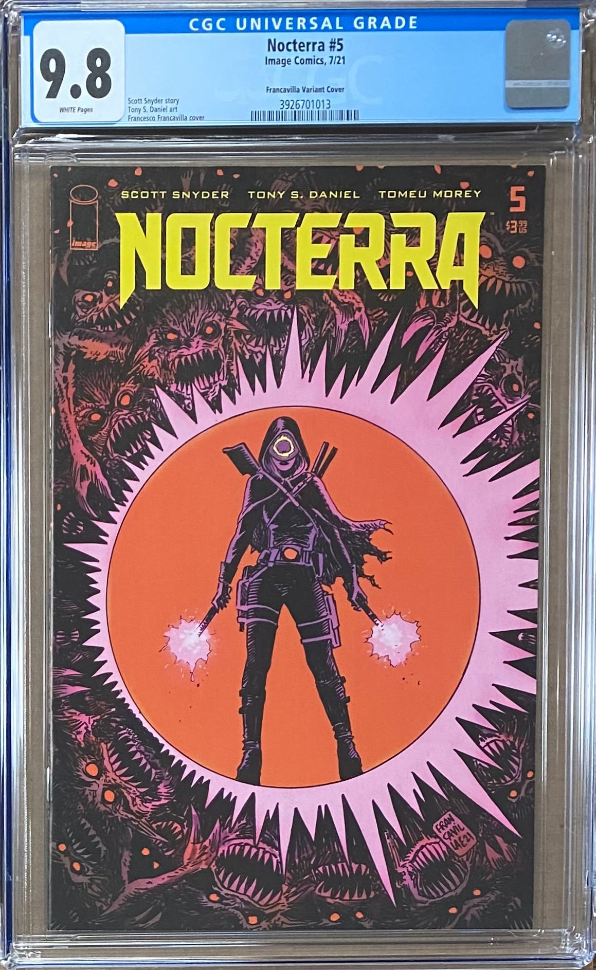 Nocterra #5 Francavilla Variant CGC 9.8