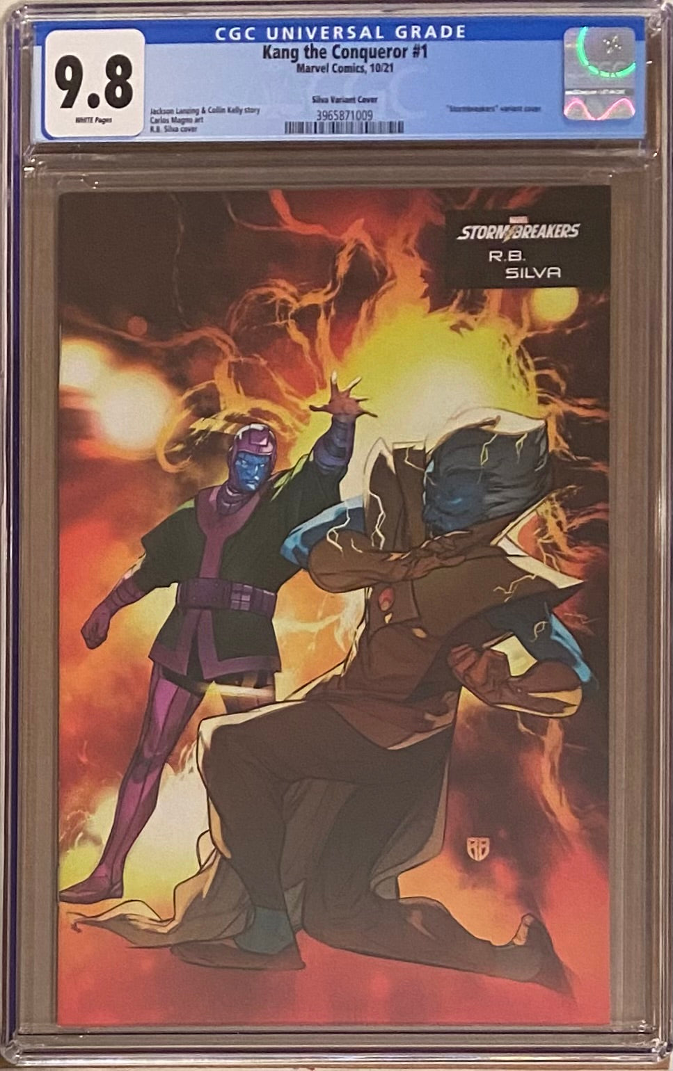Kang the Conqueror #1 Silva "Stormbreakers" Variant CGC 9.8