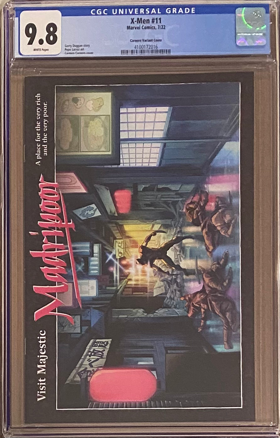 X-Men #11 Carnero Variant CGC 9.8