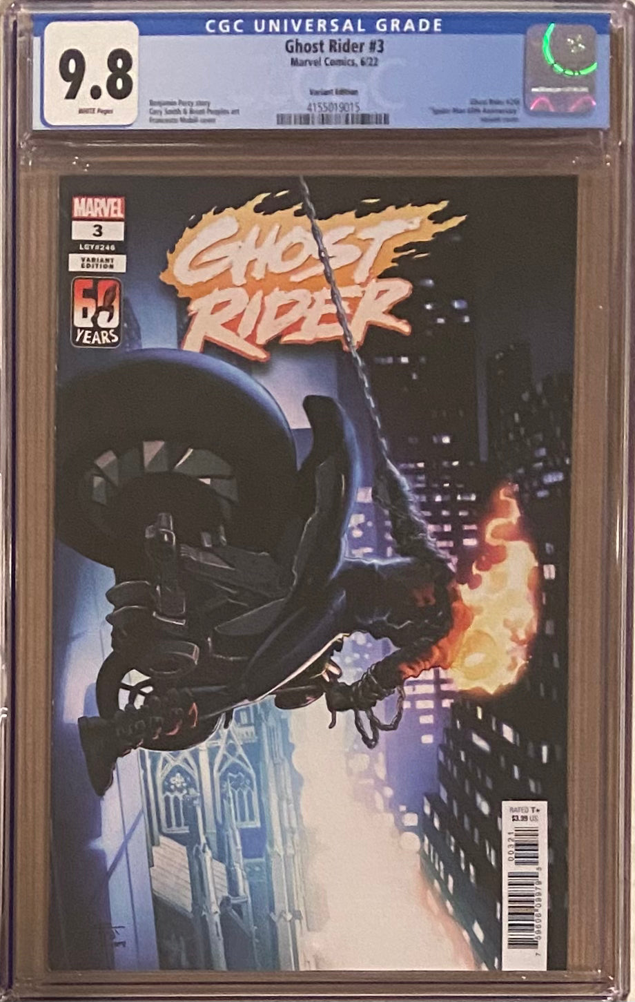 Ghost Rider #3 Mobilii Variant CGC 9.8