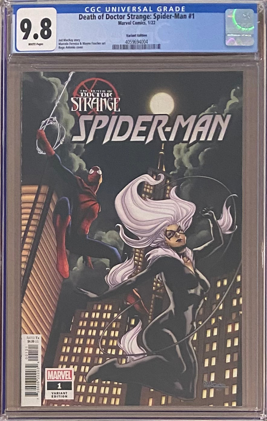 The Death of Doctor Strange: Spider-Man #1 Variant CGC 9.8