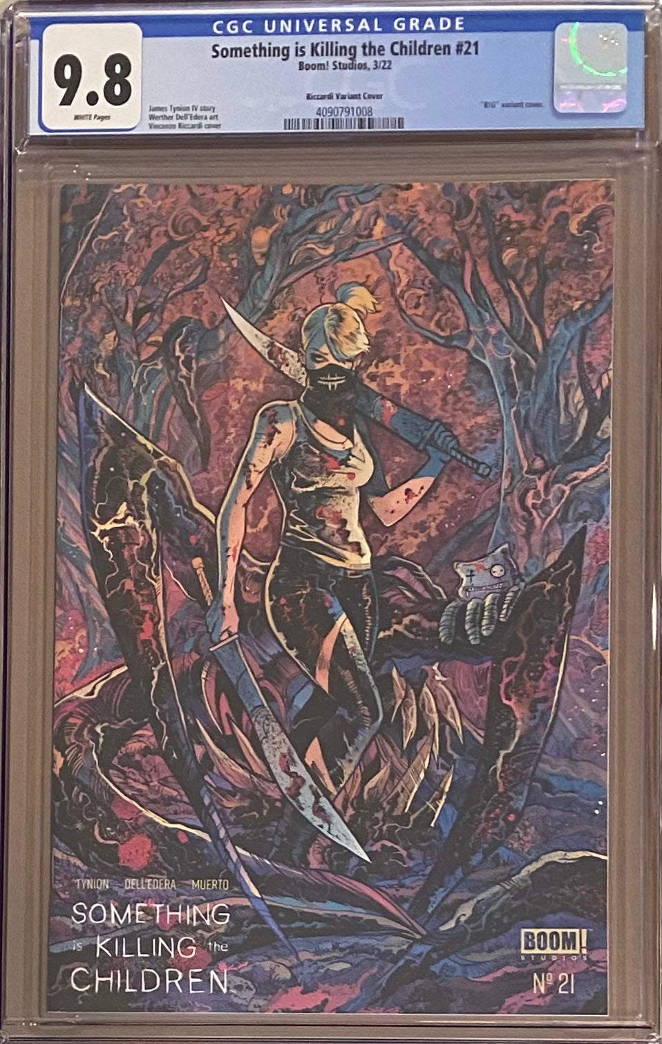 Something is Killing the Children #21 Riccardi Variant CGC 9.8