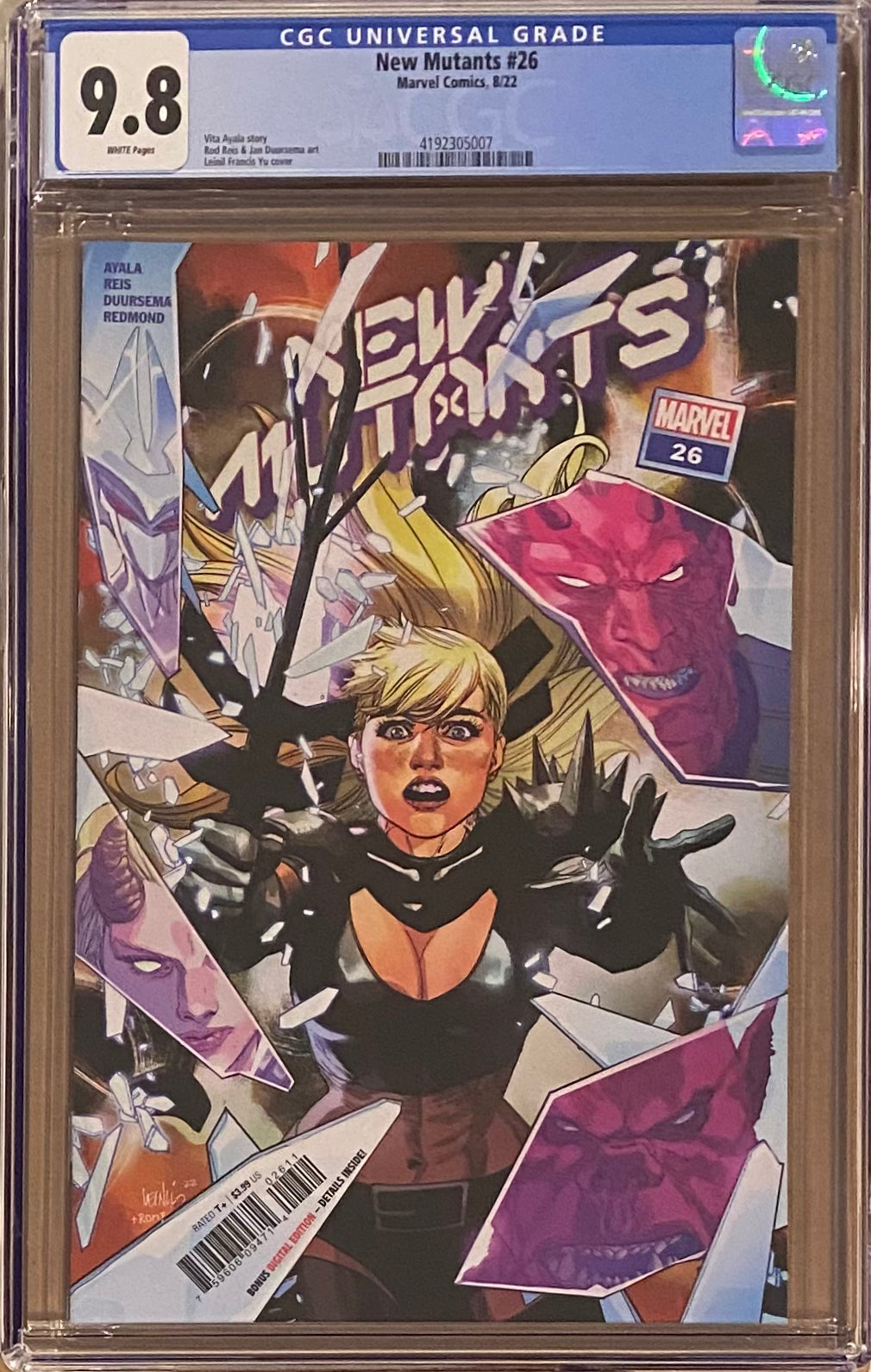 New Mutants #26 CGC 9.8