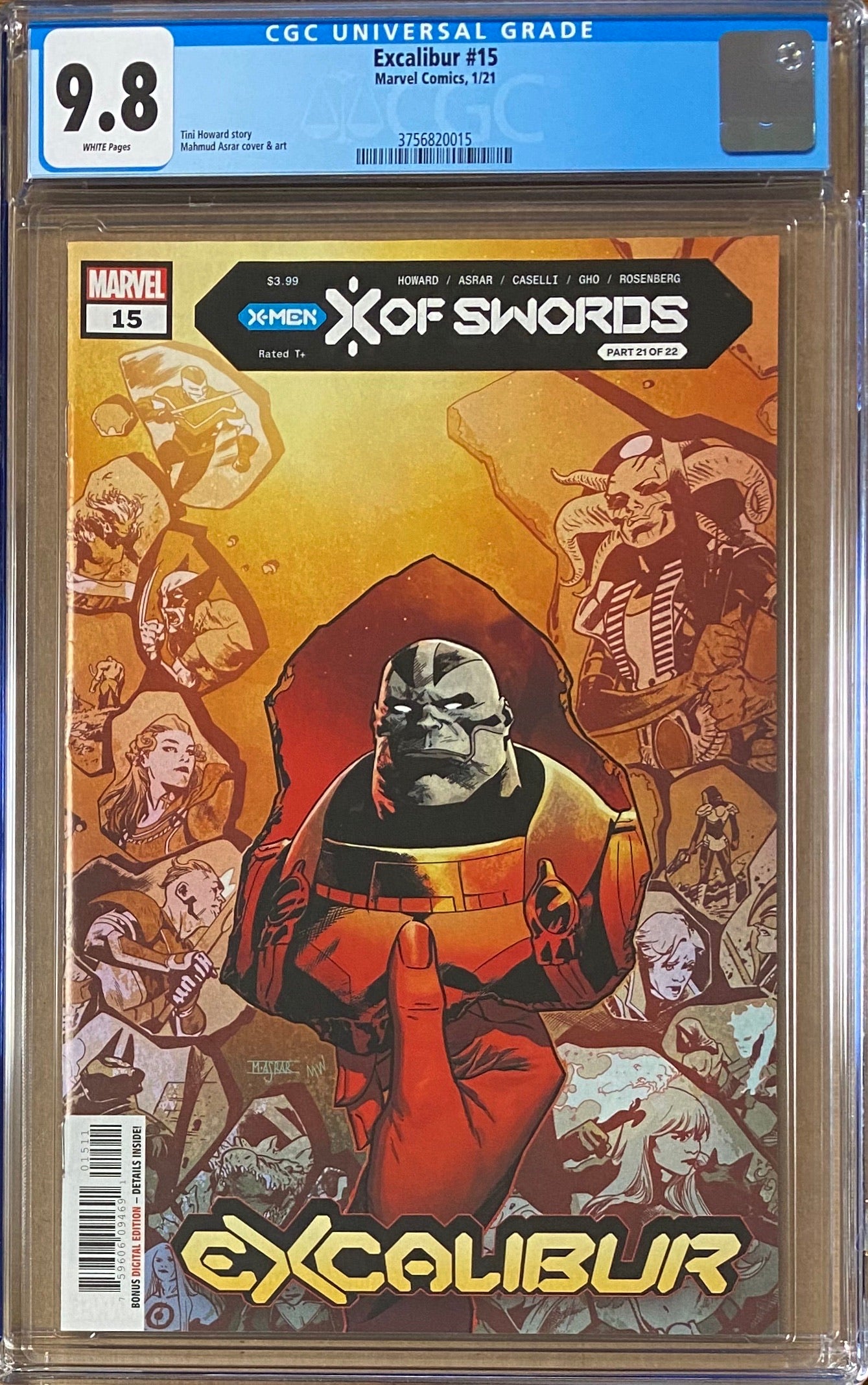 Excalibur #15 CGC 9.8