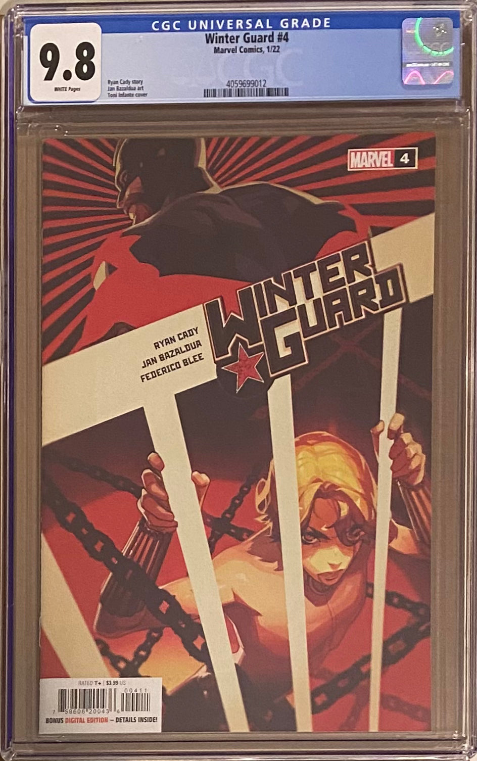 Winter Guard #4 CGC 9.8