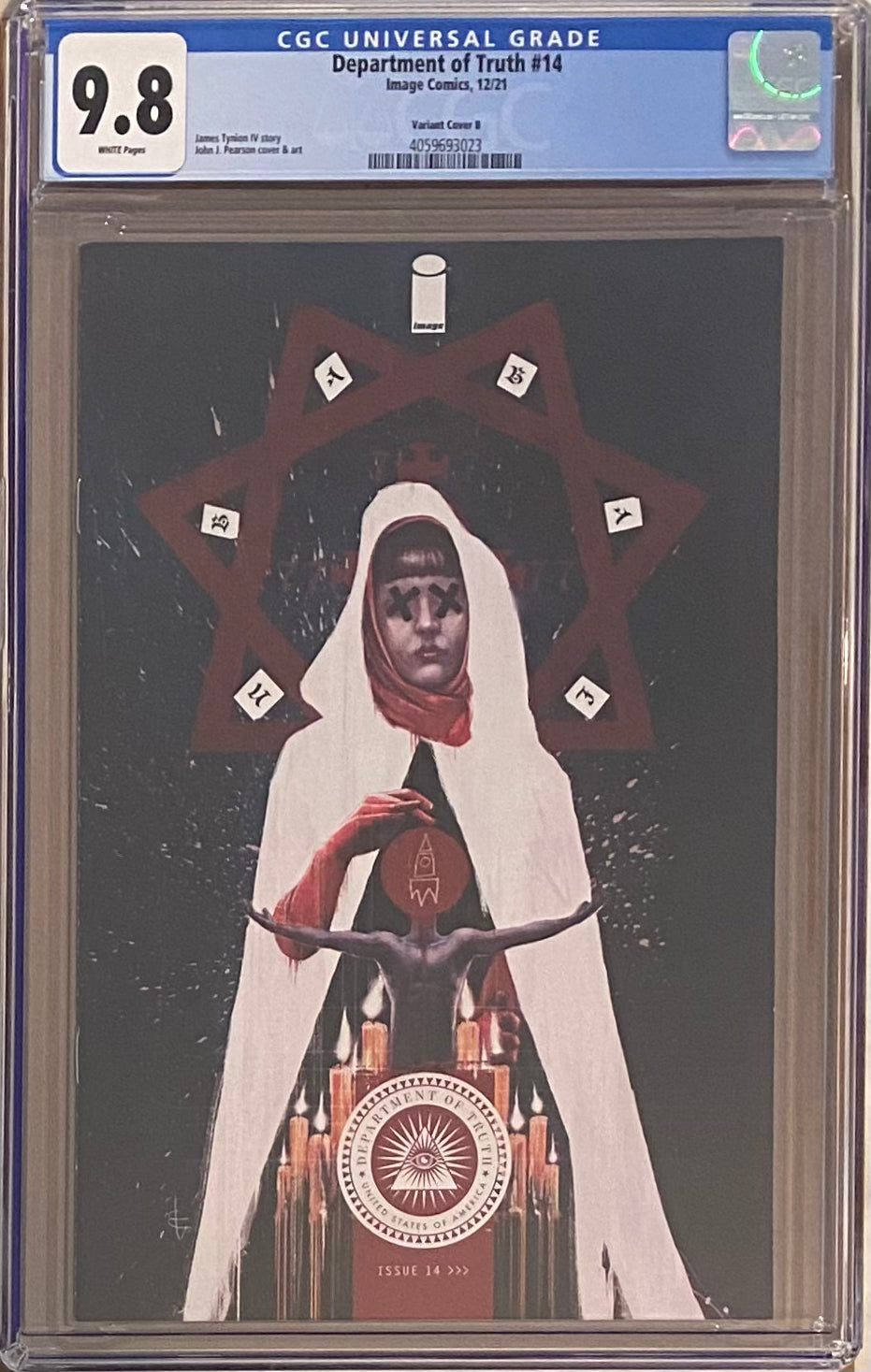 Department of Truth #14 Pearson Variant CGC 9.8