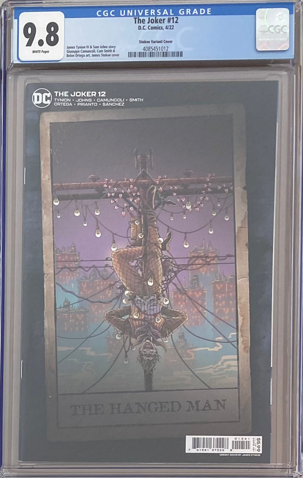 The Joker #12 Stokoe 1:25 Retailer Incentive Variant CGC 9.8