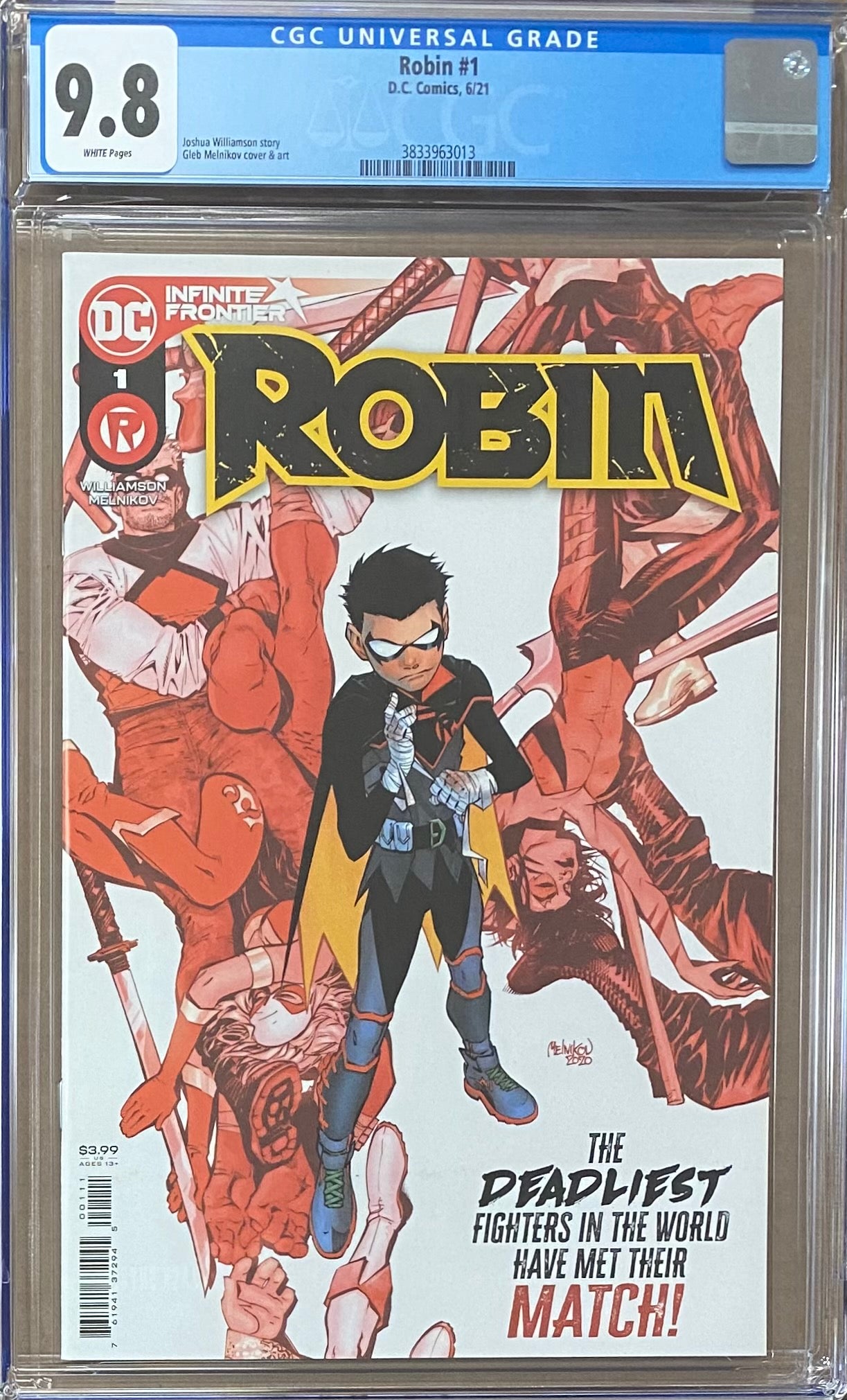 Robin #1 CGC 9.8 - First Appearance Flatline