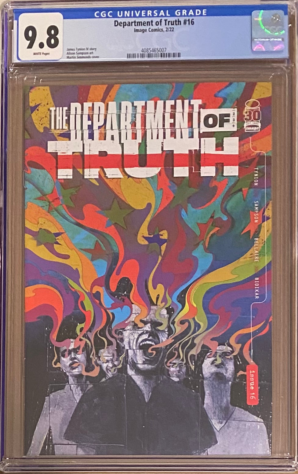 Department of Truth #16 CGC 9.8