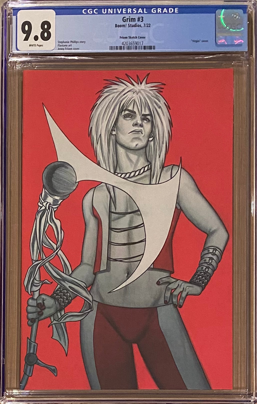 Grim #3 Frison 1:25 Retailer Incentive Variant CGC 9.8