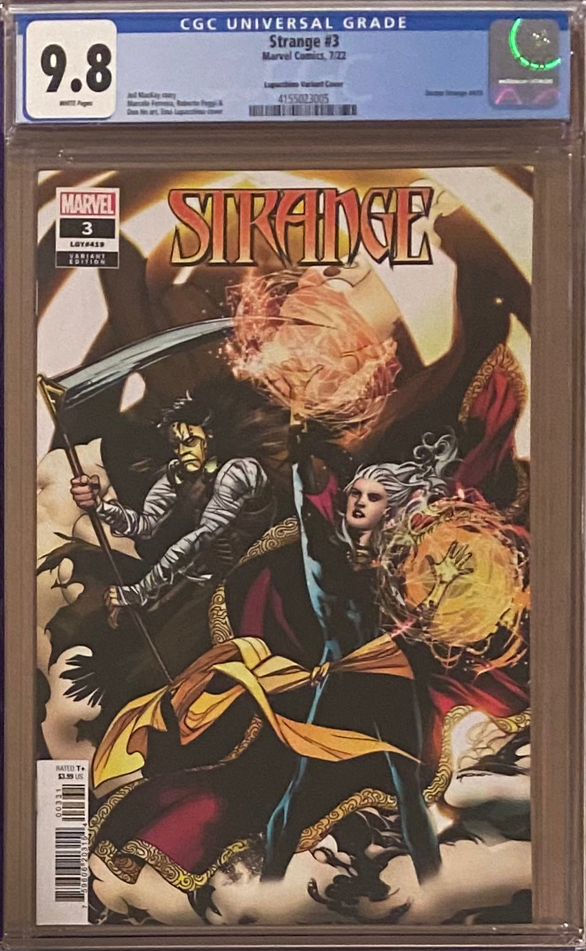 Strange #3 Lupacchino 1:25 Retailer Incentive Variant CGC 9.8