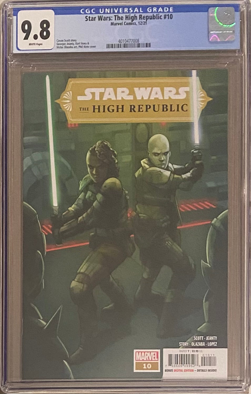 Star Wars: The High Republic #10 CGC 9.8