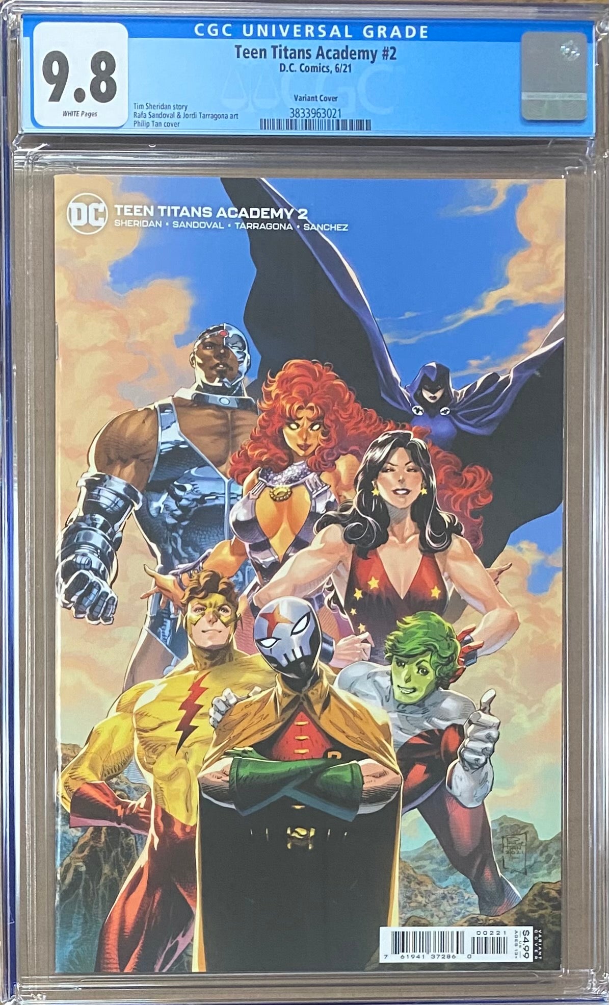 DC Comics TEEN TITANS outlet Volume 6 Graded 9.8