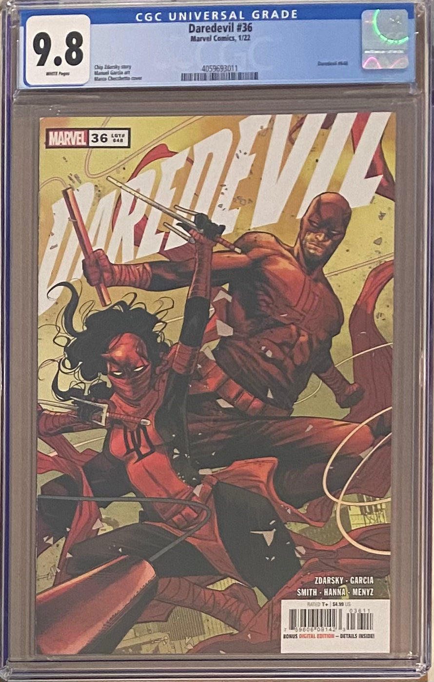 Daredevil #36 CGC 9.8