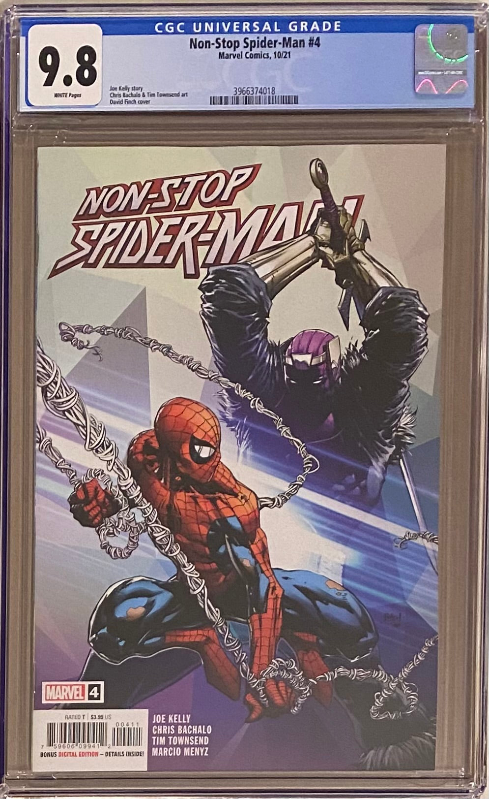 Non-Stop Spider-Man #4 CGC 9.8
