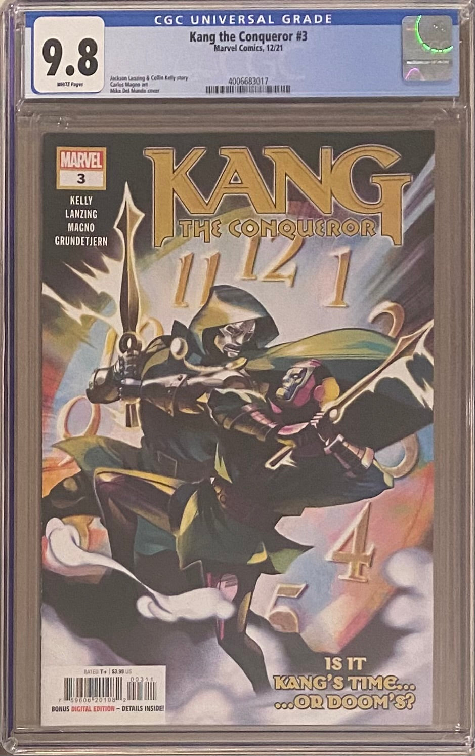 Kang the Conqueror #3 CGC 9.8