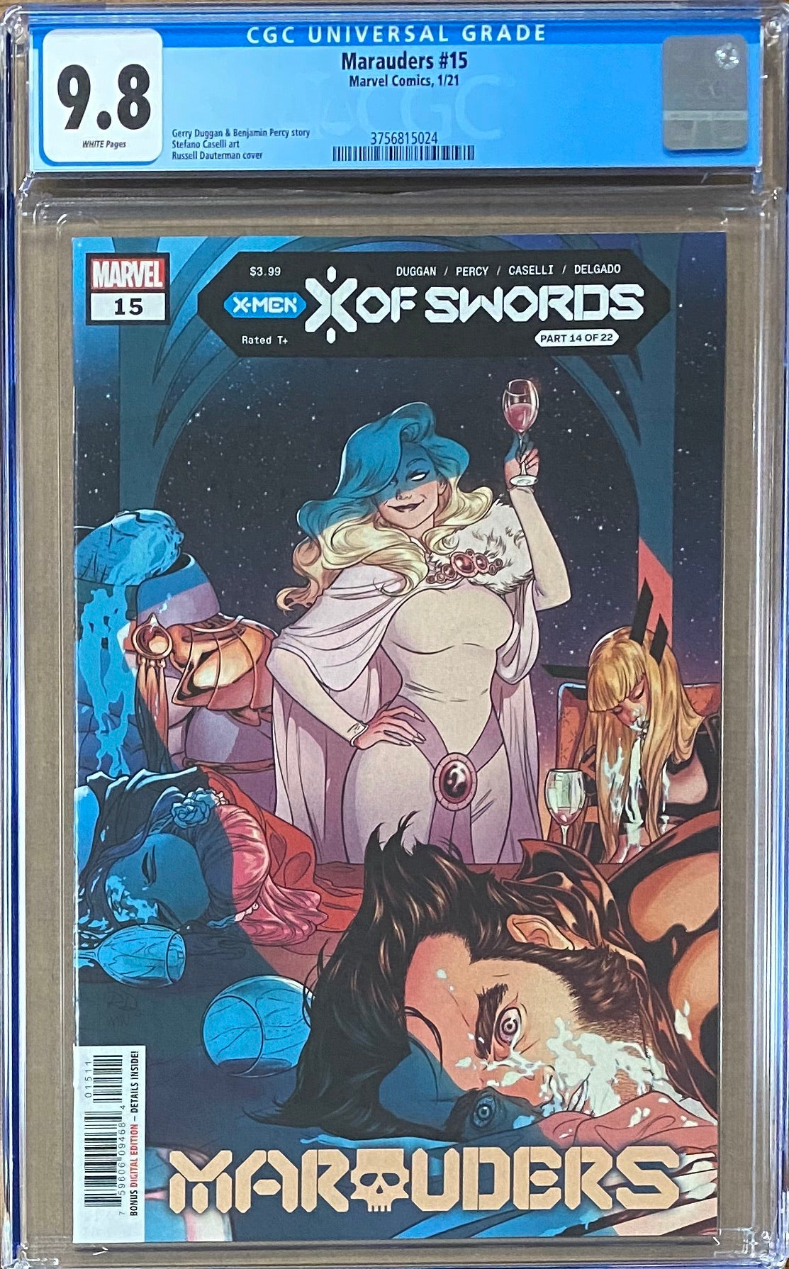 Marauders #15 CGC 9.8