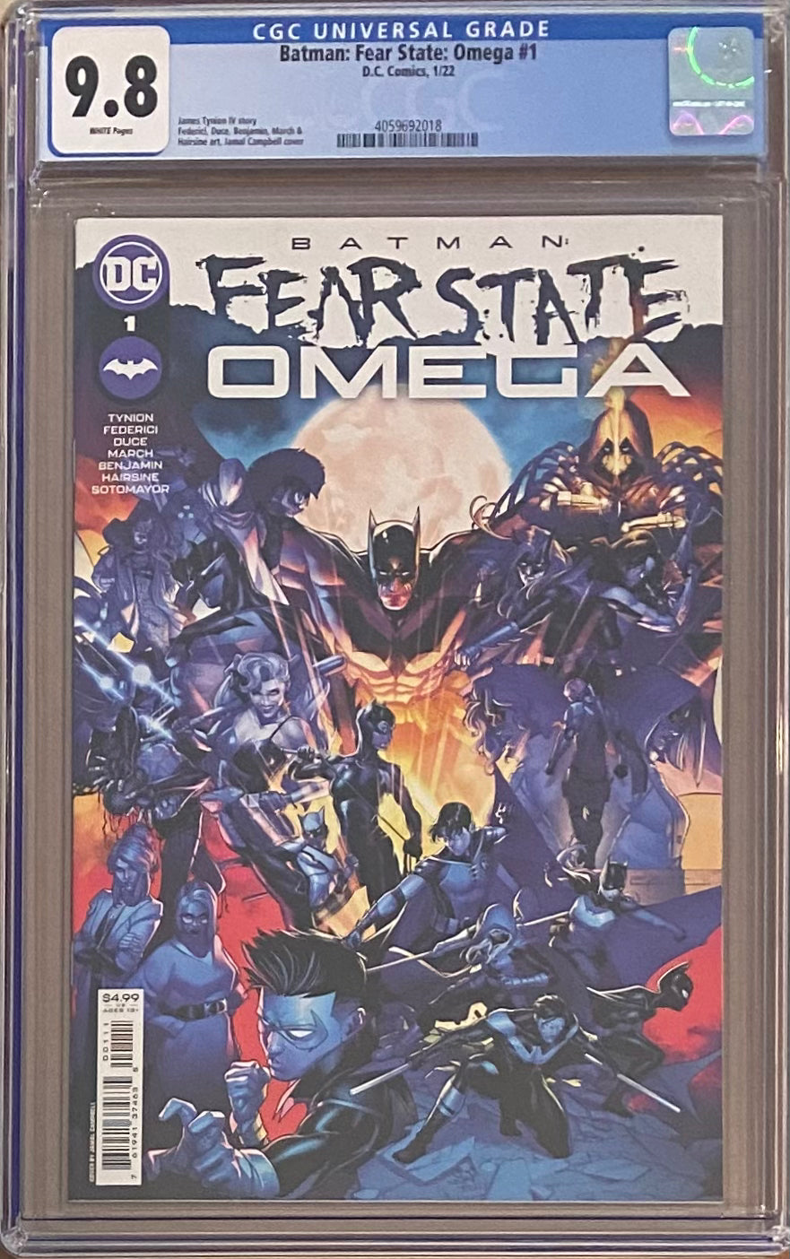 Batman: Fear State Omega #1 CGC 9.8