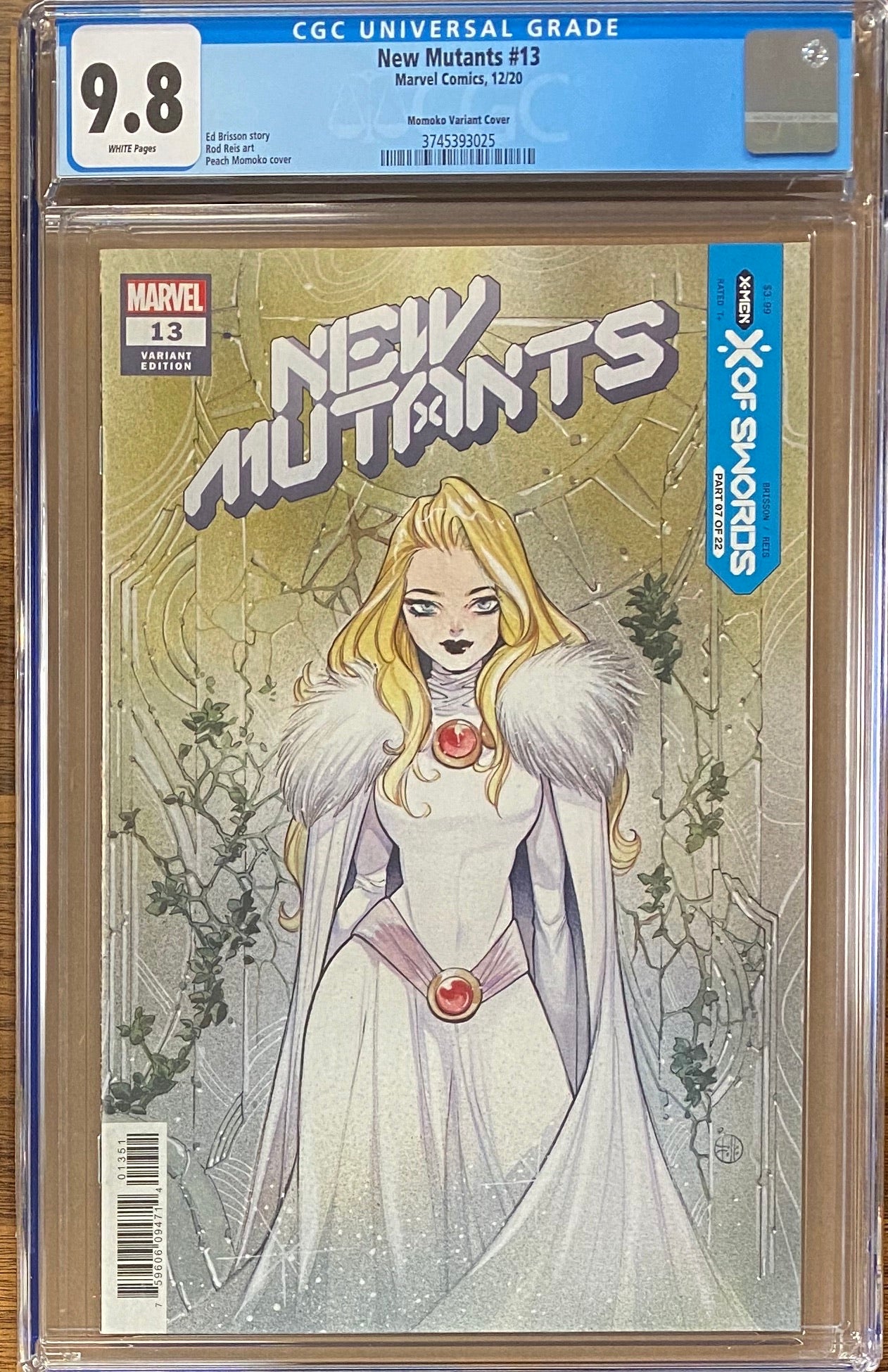 New Mutants #13 Peach Momoko Variant CGC 9.8