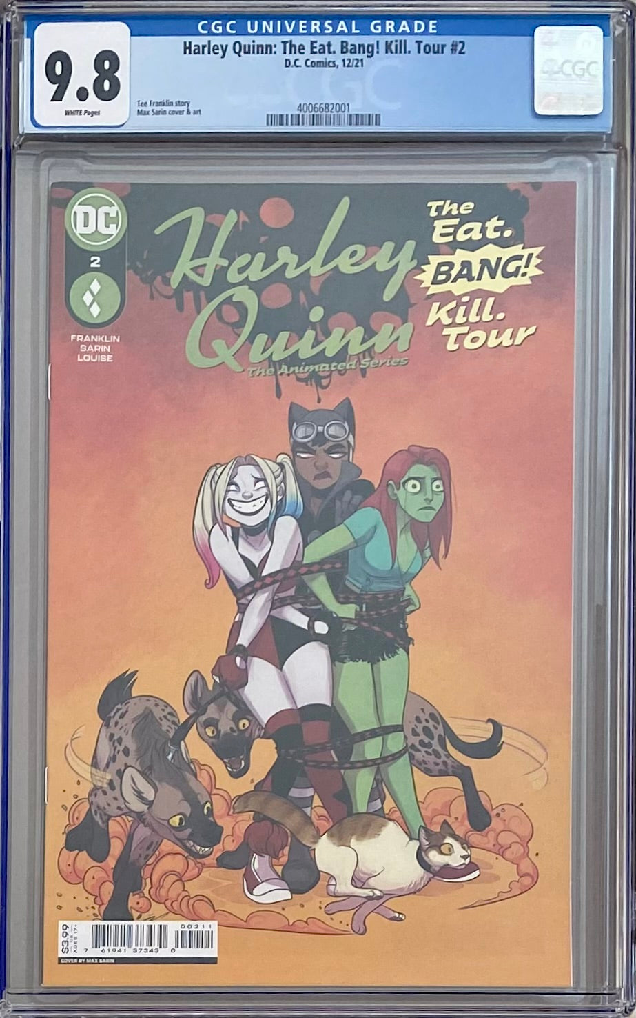 Harley Quinn: The Animated Series - The Eat, Bang! Kill Tour #2 CGC 9.8