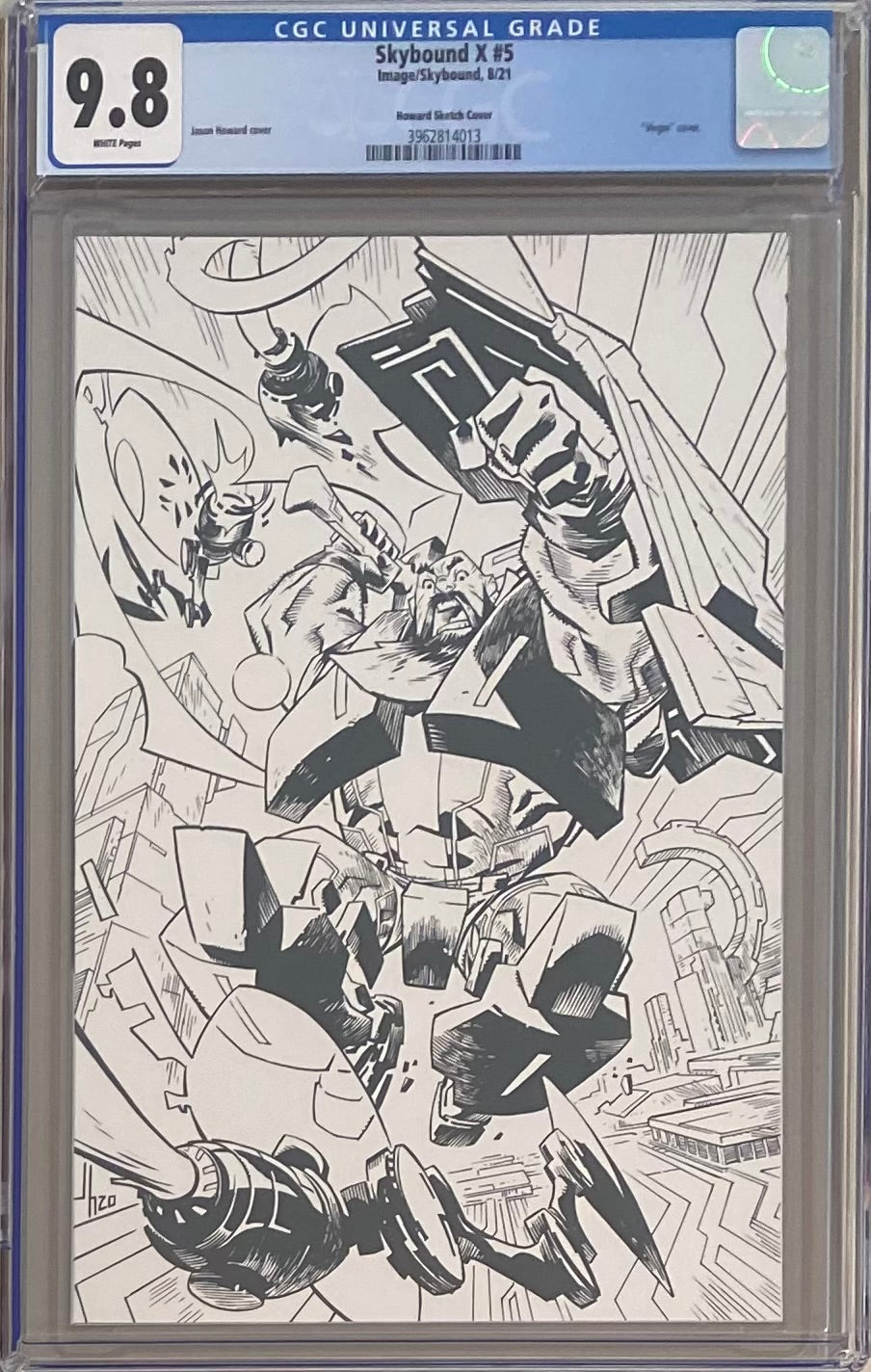 Skybound X #5 Howard 1:10 Retailer Incentive Variant CGC 9.8