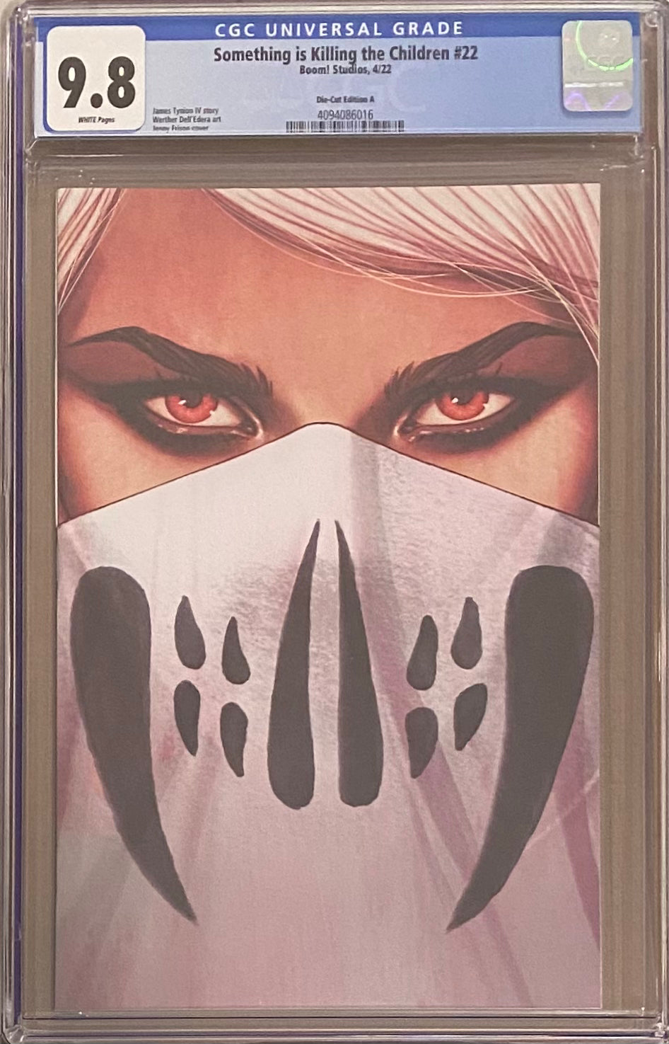 Something is Killing the Children #22 Die-Cut Variant CGC 9.8