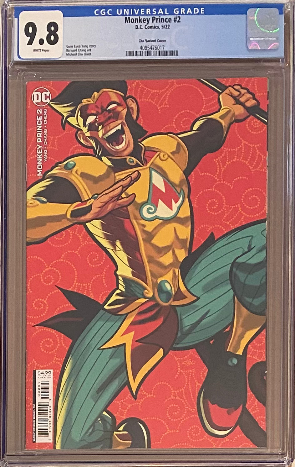 Monkey Prince #2 Cho Retailer Incentive Variant CGC 9.8