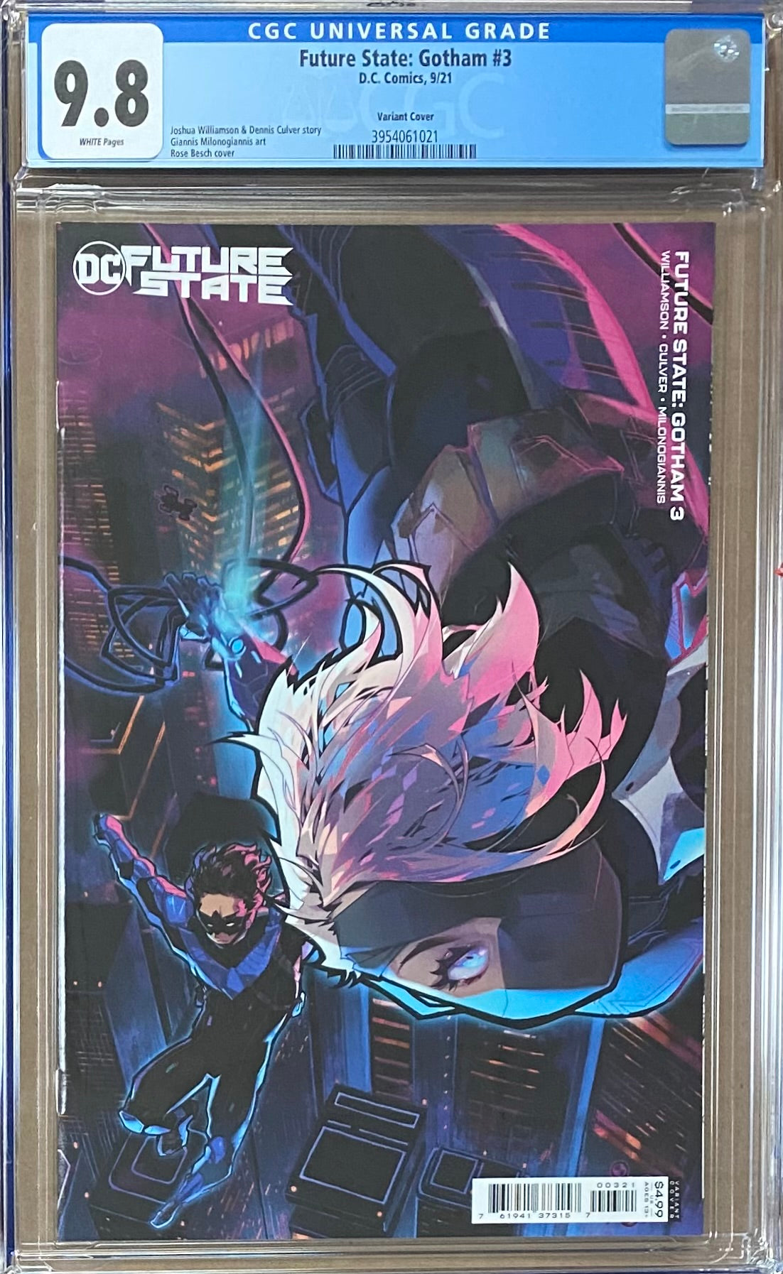 Future State: Gotham #3 Besch Variant CGC 9.8