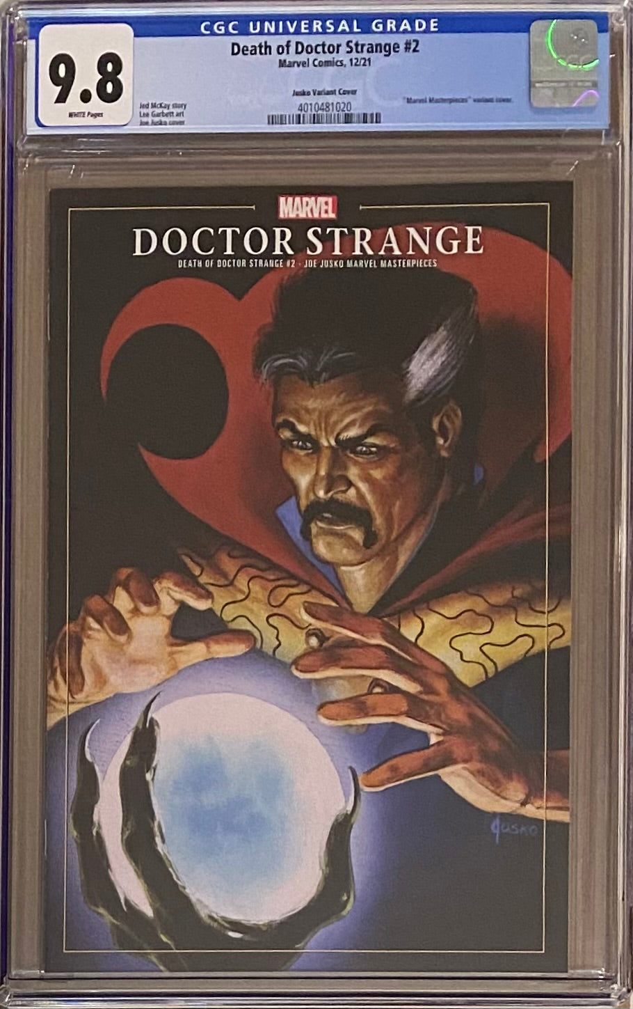 The Death of Doctor Strange #2 Jusko Variant CGC 9.8