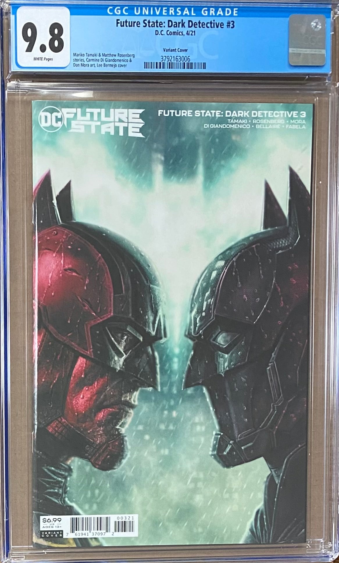 Future State: Dark Detective #3 Variant CGC 9.8