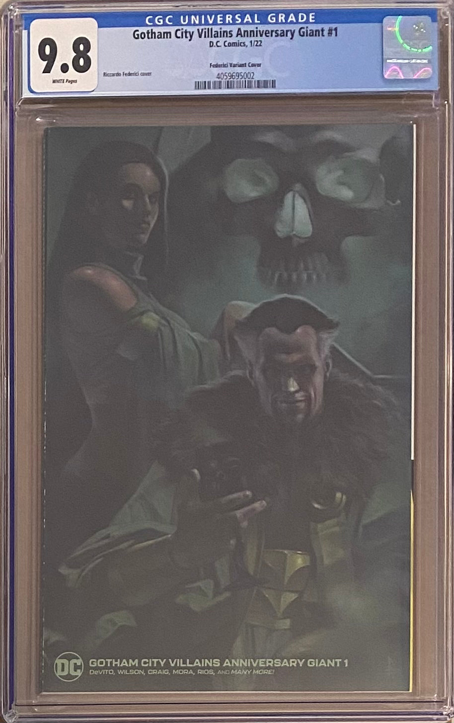 Gotham City Villains #1 Federici Variant CGC 9.8