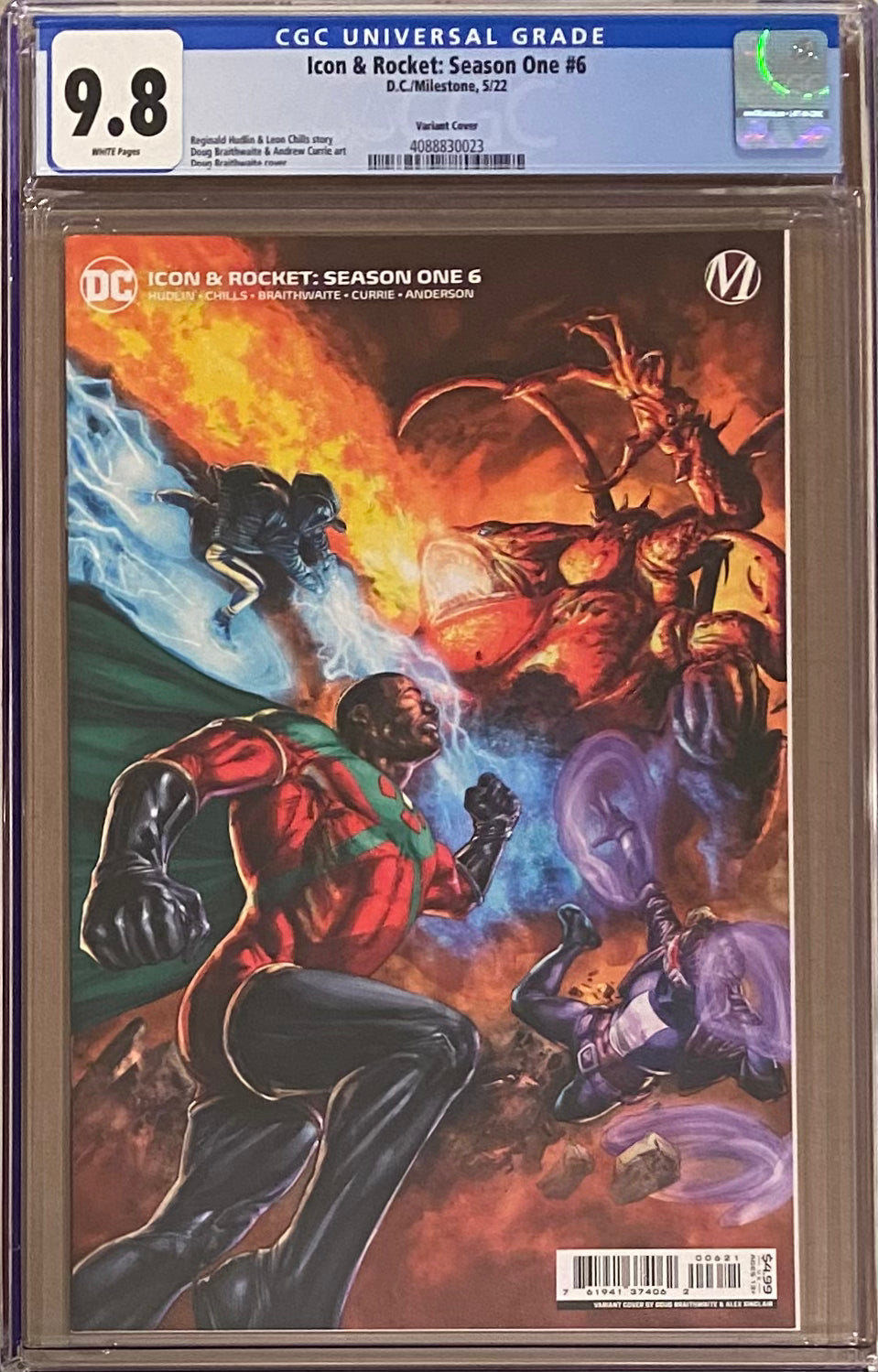 Icon & Rocket: Season One #6 Variant CGC 9.8