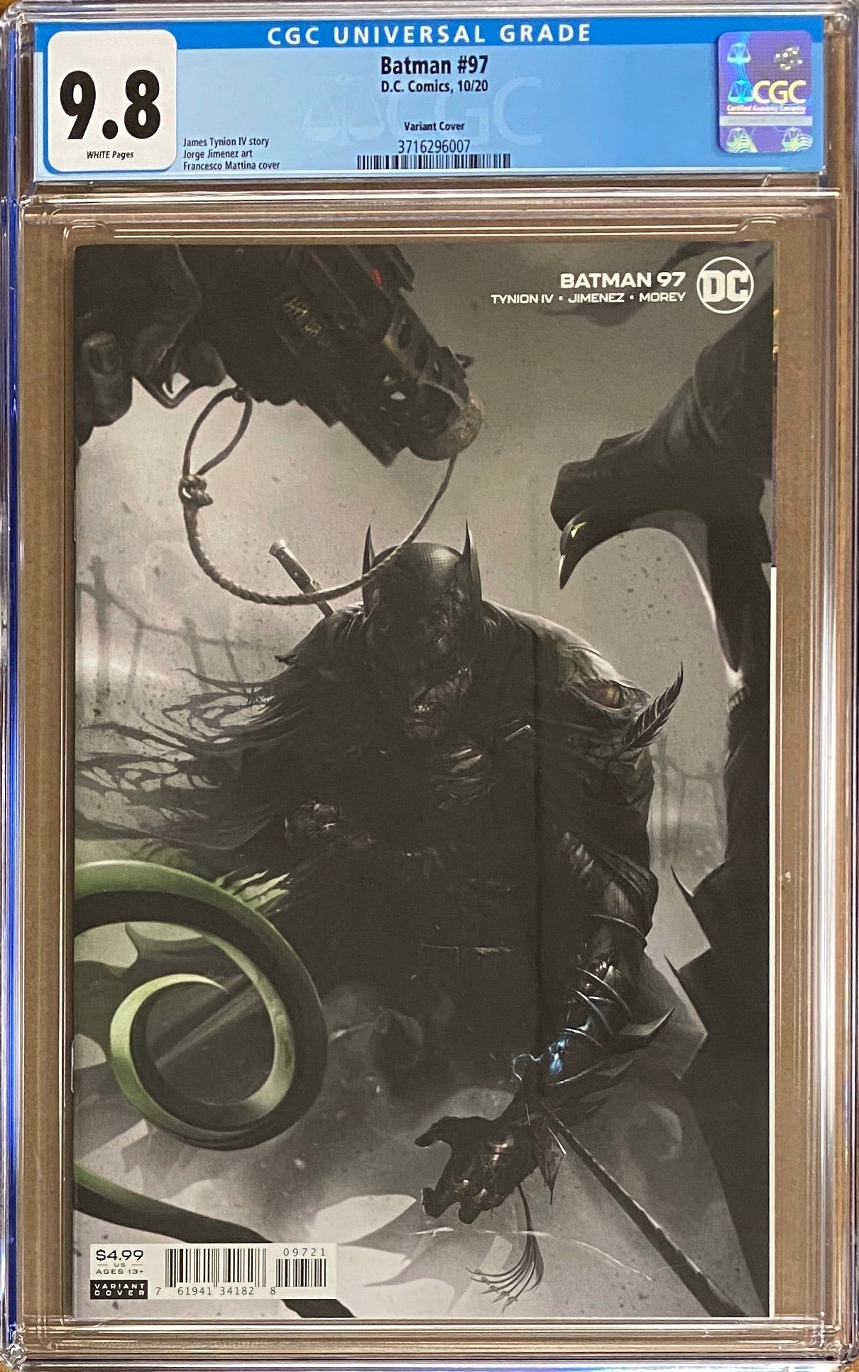 Batman #97 Mattina Variant CGC 9.8