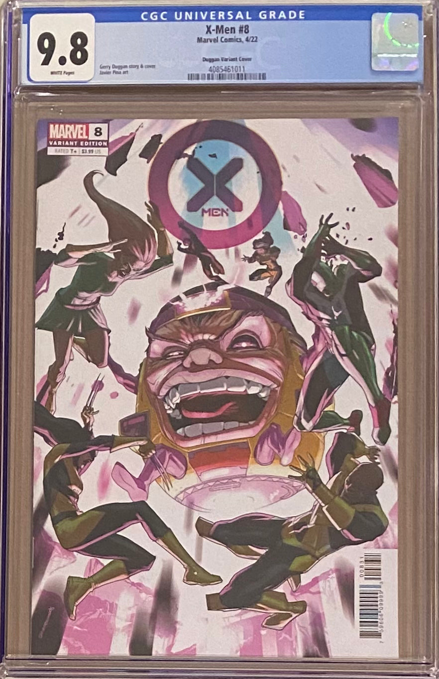X-Men #8 Woods 1:25 Retailer Incentive Variant CGC 9.8