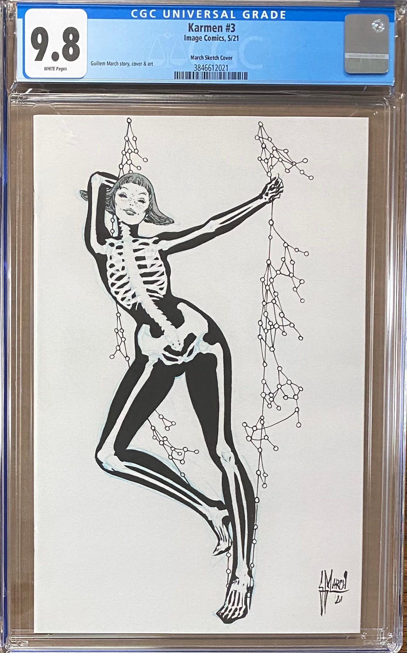 Karmen #3 1:50 Retailer Incentive Variant CGC 9.8