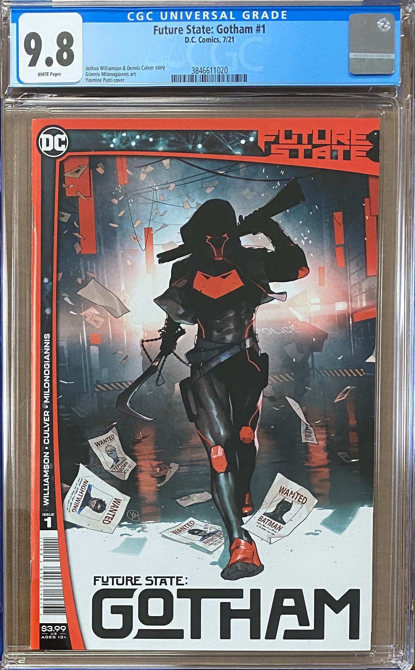 Future State: Gotham #1 CGC 9.8